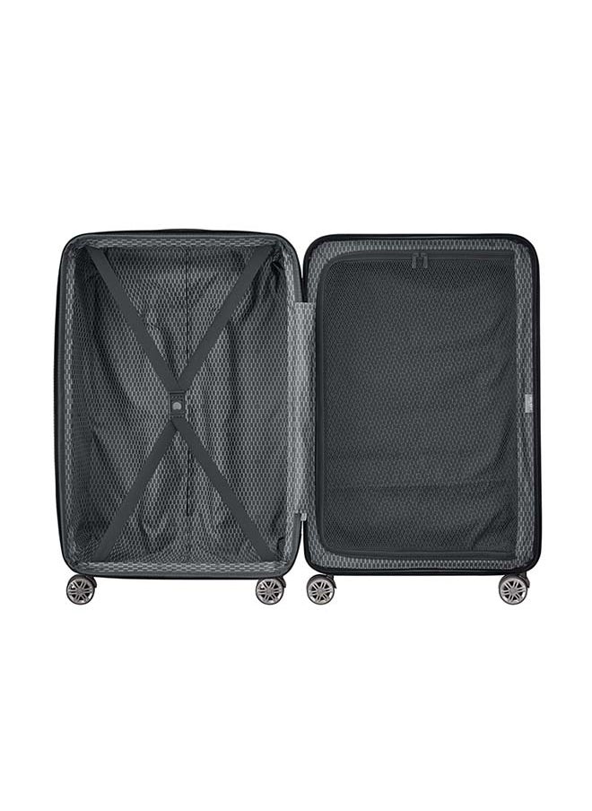 DELSEY Air Armour 4 Double Wheels Medium Hard Trolley Case Size 68 CM / 26.7 Inch Black  - Image 4