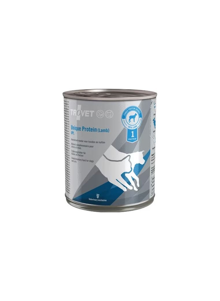 Trovet - Trovet Unique Protein Lamb Dog & Cat Wet Food Can 400g - Image 1