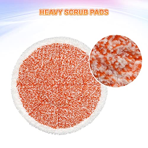 GFRED 6 Pack S7000 Steam Mop Pads Replacement For Shark S7000AMZ S7001 S7001TGT S7000 Series Steam Mop, Microfiber and Reusable Mop Pads for Shark Steam & Scrub All-in-One Scrubbing Mop Pads for Cleaning - Image 5