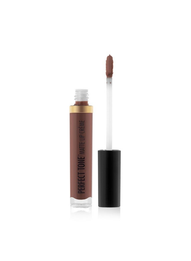 Black Radiance Perfect Tone Matte Liquid Lipstick Lip Crème Naughty Brown - Image 1