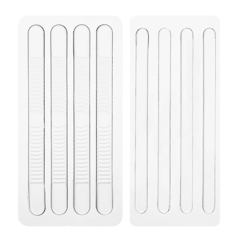 Silicone Heel Cushions Anti Friction Blister Prevention 2 Sets 4 Strips Each - Image 2