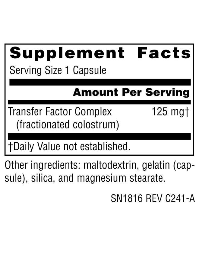 Source Naturals Wellness Transfer Factor 125 Mg. 60 Capsules - Image 5