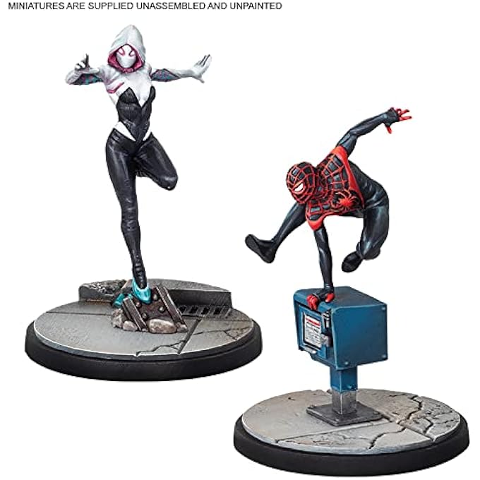 Atomic Mass Games Web Warriors Affiliation Pack Marvel Crisis Protocol  Miniatures Game  Ages 14  2 Players  45 Minutes Playing Time - Image 5