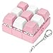 Axlksia Keyboard Fidget Toy Fidget Clicker Keyboard Fidget Keychain Button Fidget Gifts for Adults to Relieve Stress and Pass Time 9in1 G - Image 2