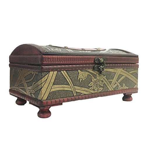 Allgala Antique Wooden Tissue Box Holder-HD90204 - Image 2