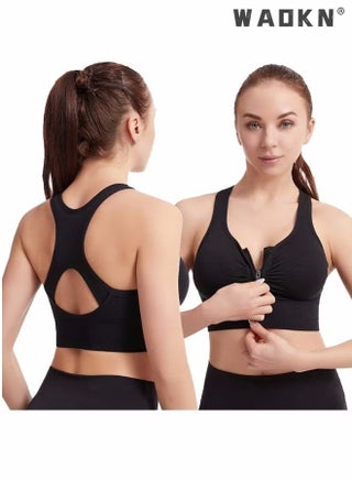 المرأة اليوغا اللياقة البدنية حمالة الصدر الجبهة سستة قابل للتعديل الرياضة سترة الظهر انقطاع لا الصلب حلقة حمالة الصدر للصدمات جمعت تشغيل اليوغا اللياقة البدنية حمالة الصدر جوفاء من الملابس الداخلية - pzsku/Z601516707DBC9BFC845FZ/45/1746224066/d9c1f405-3e43-4b90-b8c1-c0f60a47641c