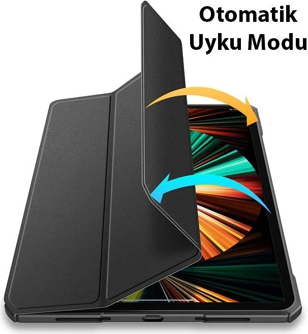 Polhammobile Polham Ultra Thin Apple iPad 12.9 Inch Compatible Cover Case with Sleep Mode, Magnet Cover with Stand