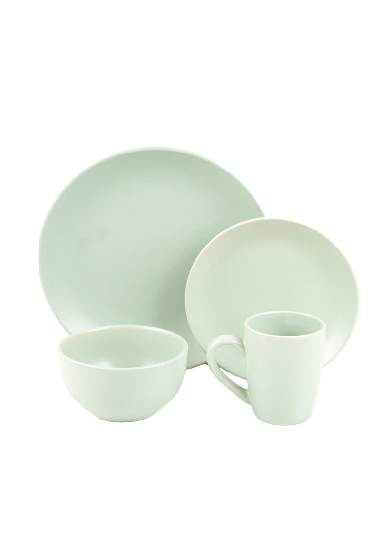 HOMEVEO 16 Piece Porcelain Dinner Set with Elegant and Modern Design  - Image 3