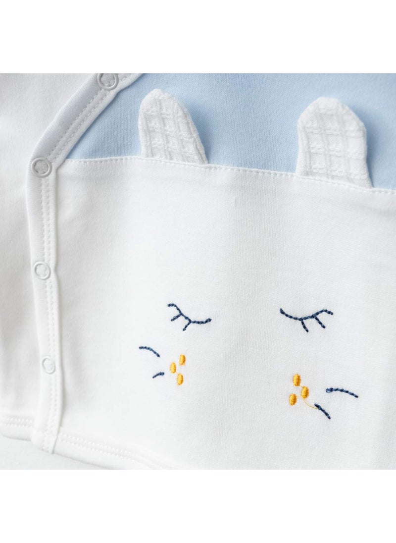 FOR MY BABY Formybaby 10-Piece Baby Hospital Bodysuit Set Blue  - Image 3