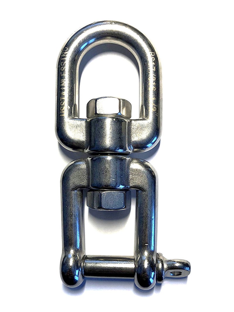 US Stainless Stainless Steel 316 Anchor Swivel Eye and Jaw 13mm (1/2") Marine Grade - Image 1