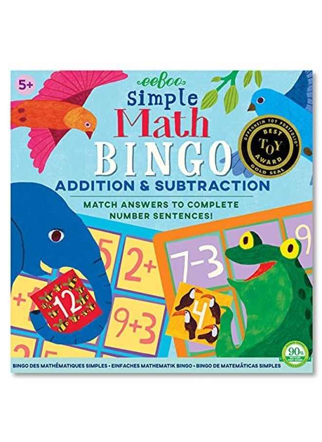 eeboo Simple Math Bingo Game  - Image 2
