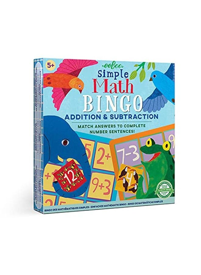 eeboo Simple Math Bingo Game  - Image 1