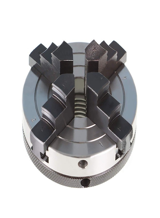 findmall Wood Lathe Chuck, 3-Inch 4 Jaw Chuck with 1-Inch by 8 TPI Spindles - Image 3