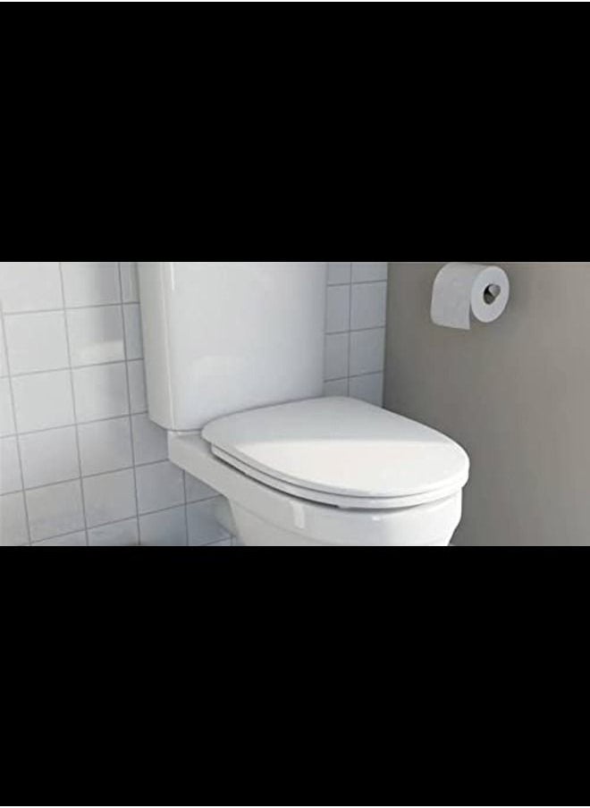 ABBASALI - Floor Mounted WC Toilet Includes WC Seat Cover & Flush Fitting - Image 1