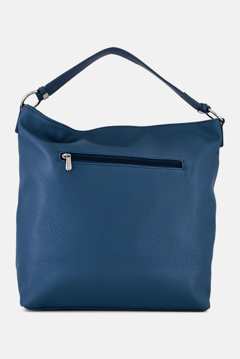 Kathy Ireland Women Brand Logo Shoulder Bag Blue - Image 3