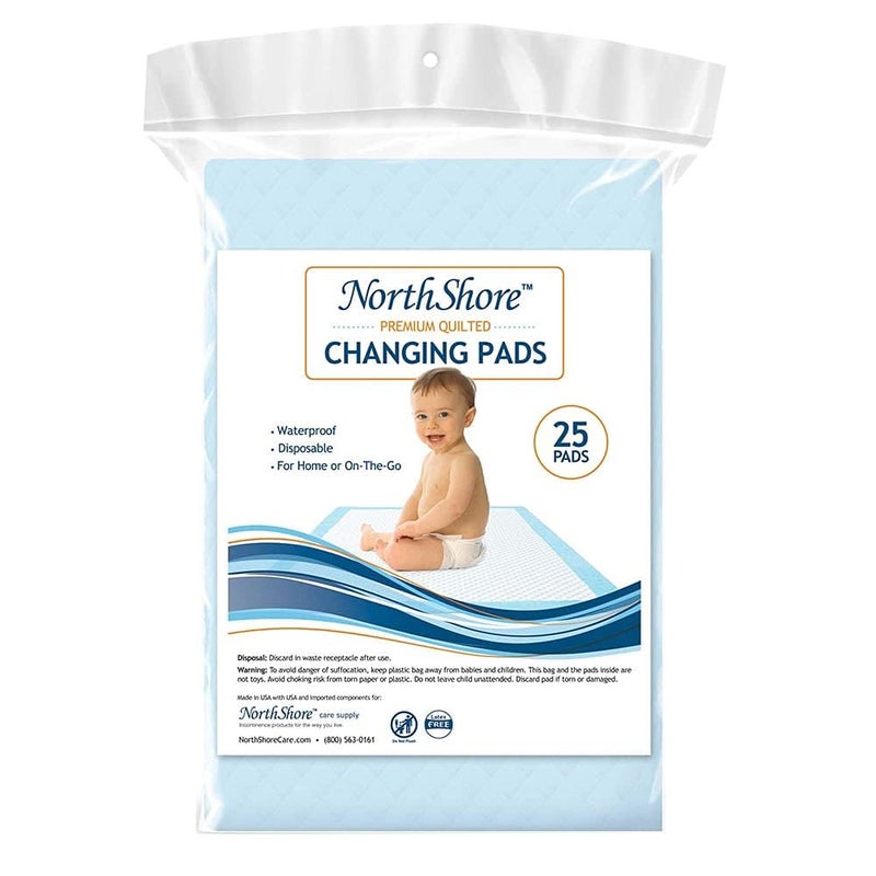 NorthShore NorthShore Premium 17 x 24 8 oz Baby Changing Pads Small Case100 425s 