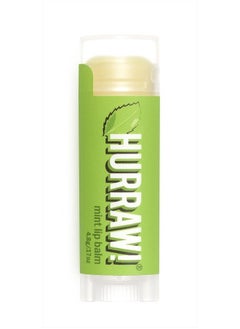 Hurraw! Hurraw! Mint Lip Balm: Organic, Certified Vegan, Cruelty and Gluten Free. Non-GMO, 100% Natural Ingredients. Bee, Shea, Soy and Palm Free. Made in USA  - Image 1