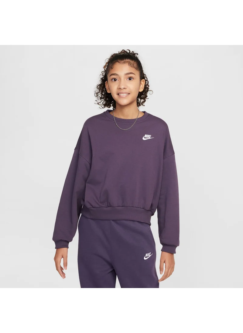 Nike Kids' Sportswear Club Fleece Boxy Sweatshirt