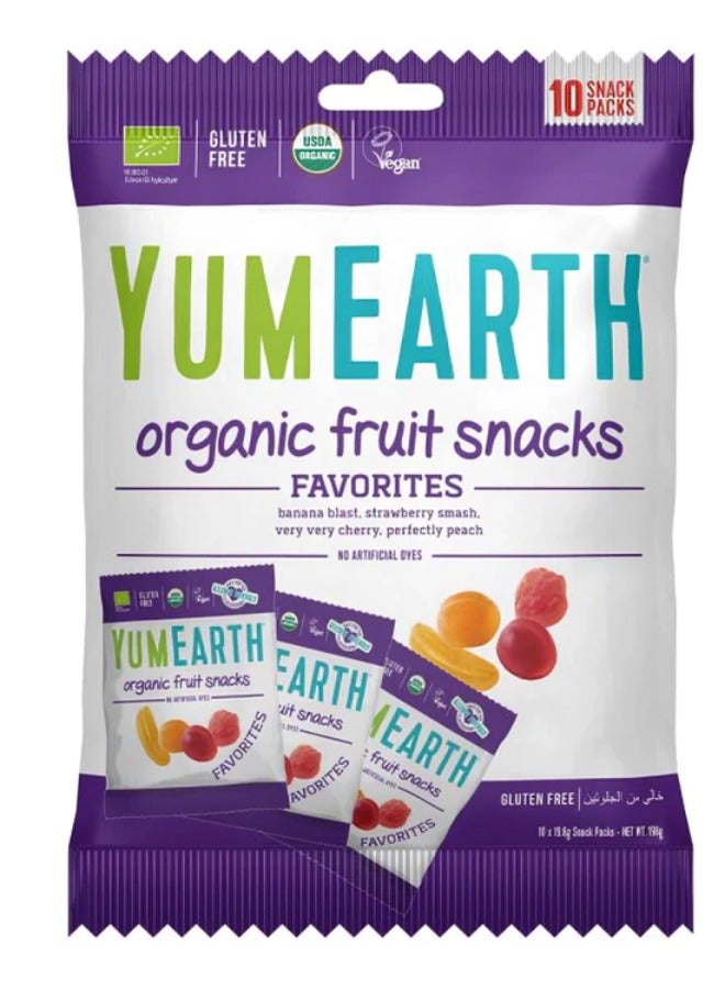 يام إيرث الوجبات الخفيفة الفاكهة العضوية