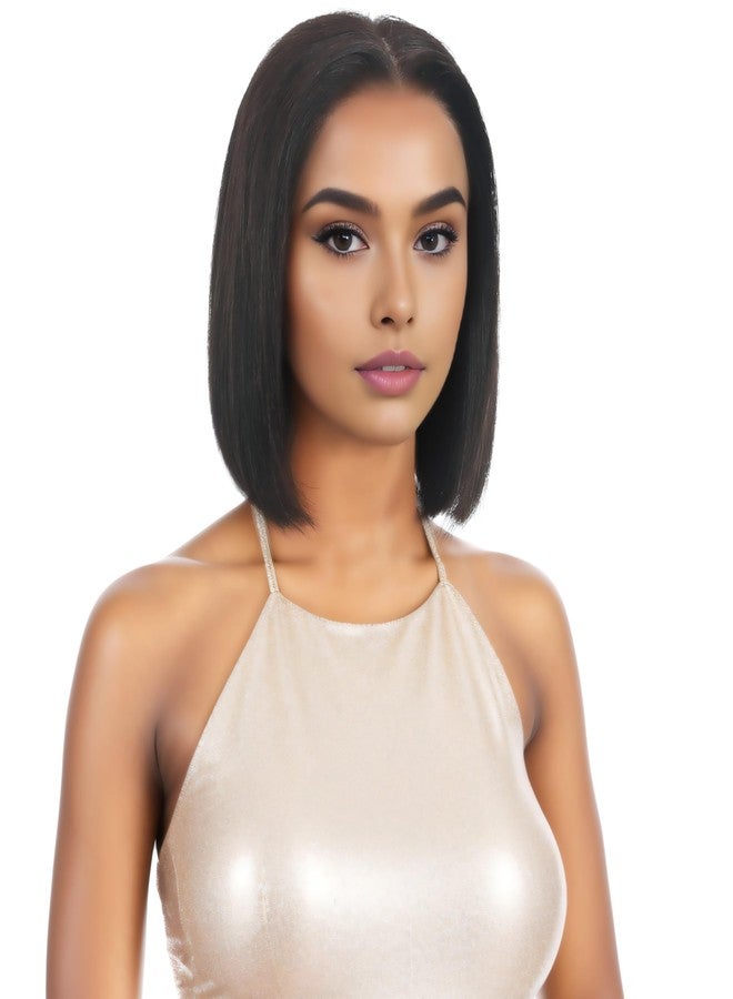 FUTAI Real Human Hair 8 Inch Bob Wigs HD Front 13×4 Lace Wig for Professional Female Diverse Styles - Image 1