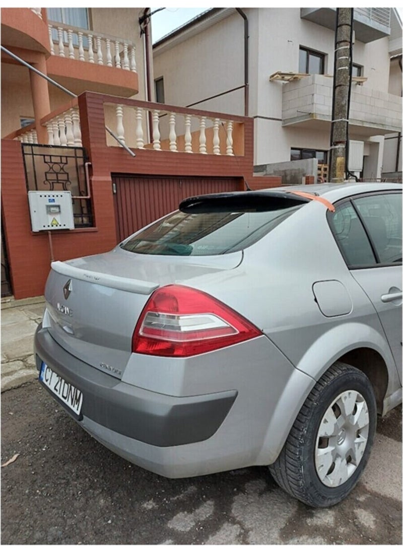 RENAULT Megane 2 Compatible Glass Spoiler (Plastic)  - Image 4