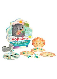 Educational Insights Sophie'S Seashell Scramble Game For Preschoolers & Toddlers Patterns & Matching Game Fine Motor Skills Ages 3+  - Image 2