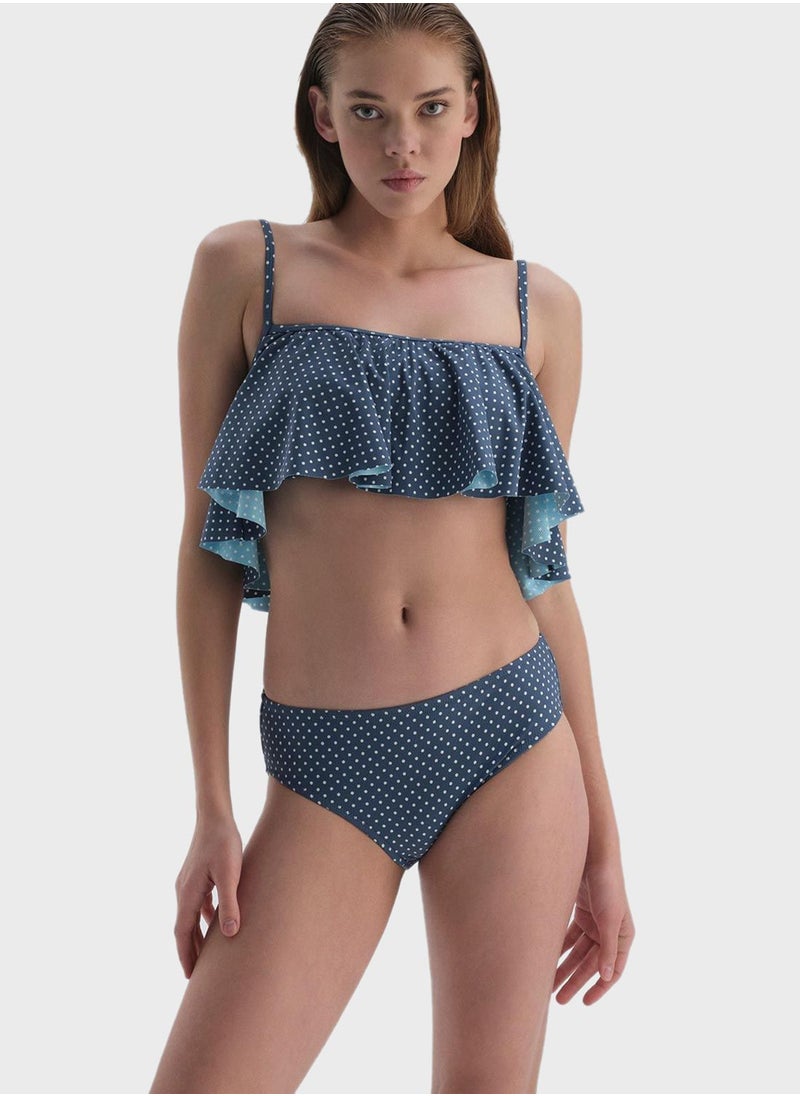 dagi - Polka Dot Bikini Bottom - Image 1