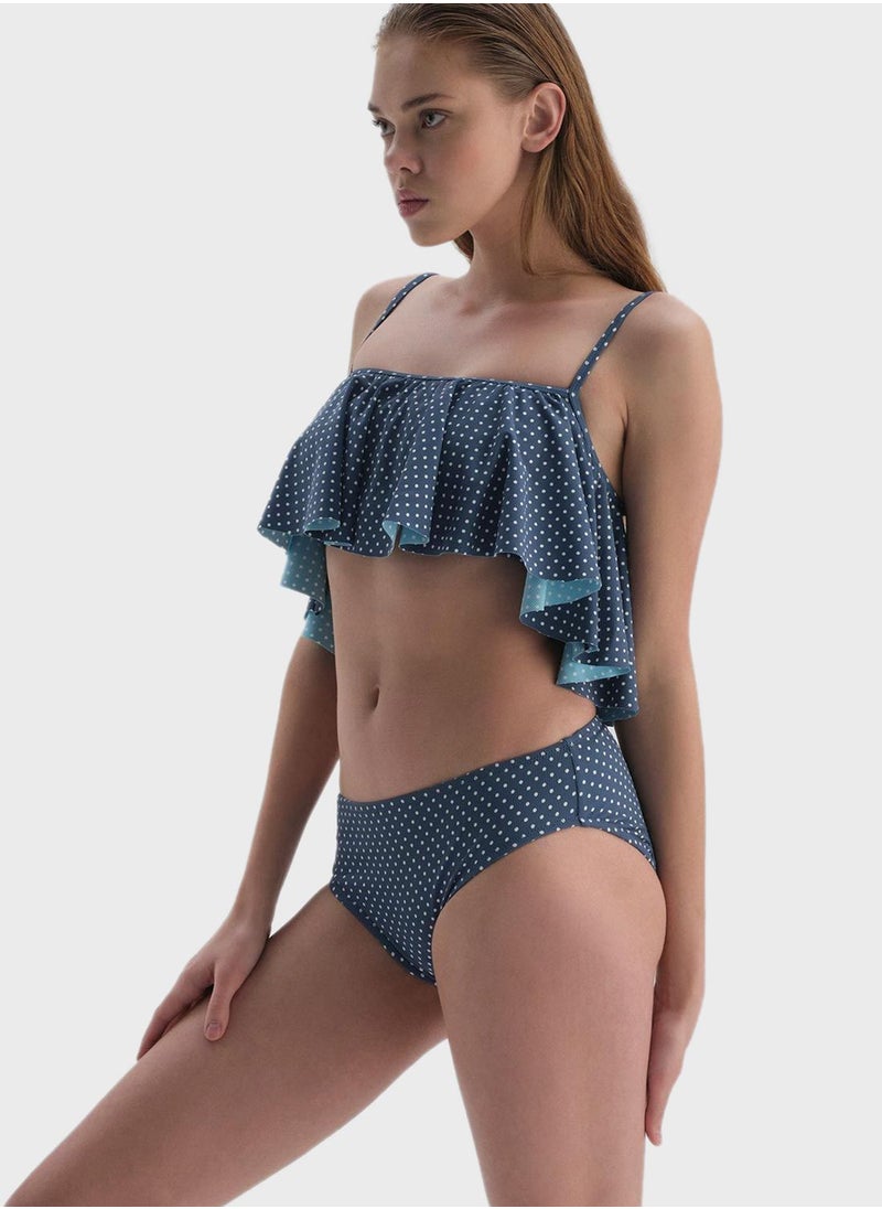 dagi - Polka Dot Bikini Bottom - Image 1