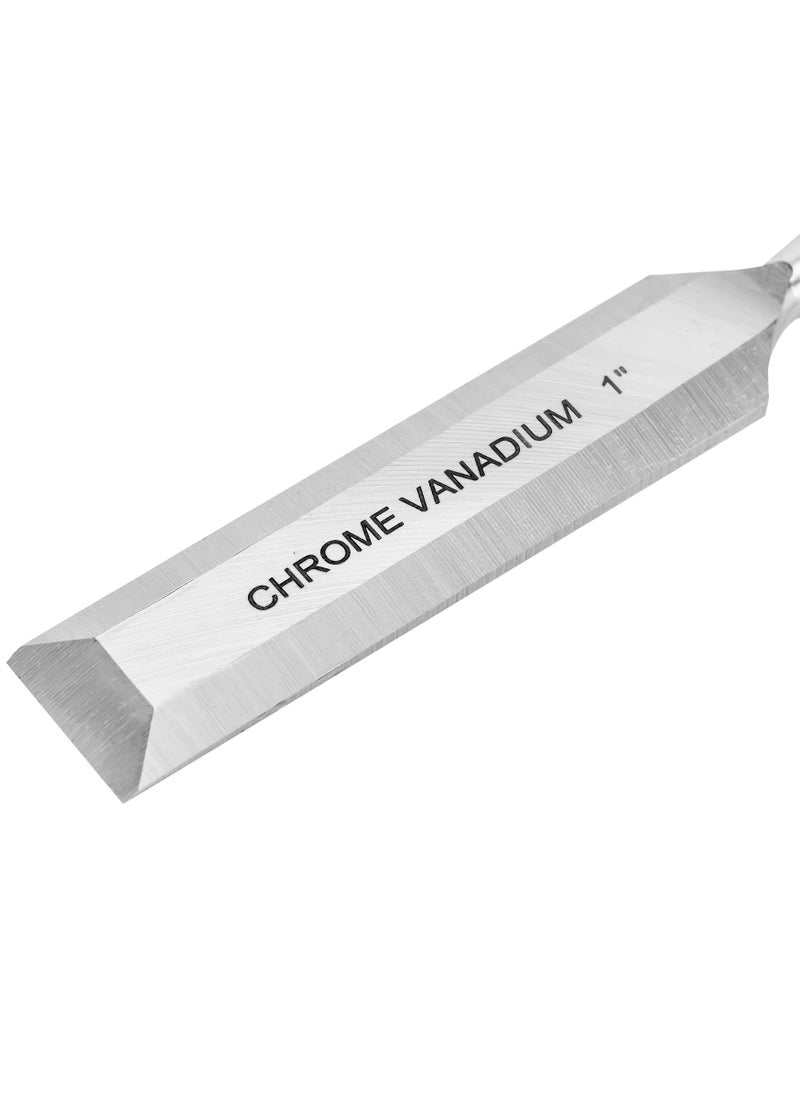 GEEPAS Geepas Toolz 1" Wood Chisel GT59355, High-Quality Cr-V Construction, Induction Hardened, Equipped with TPR Handle, Light-Weight and Durable, Ideal for DIY, Home Improvement, General Repairs, Maintena  - Image 3