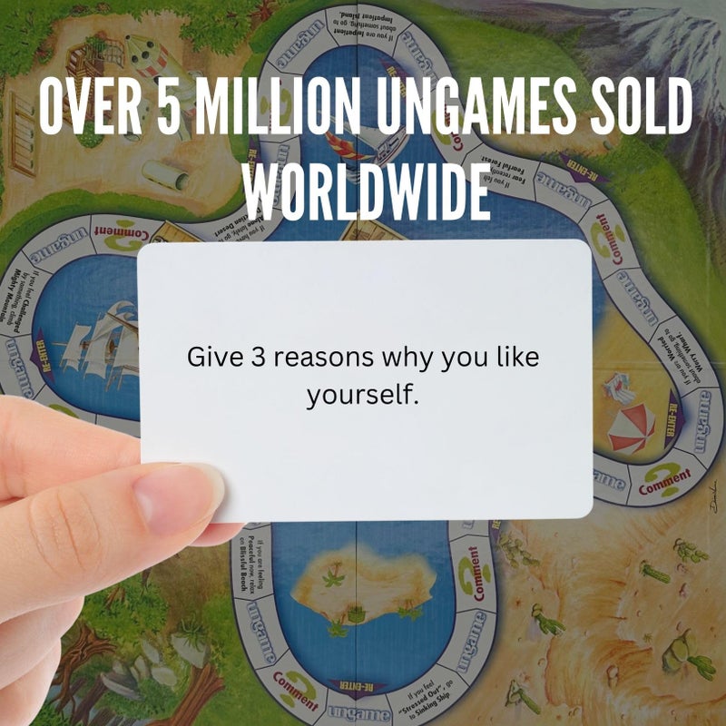 TaliCor The Ungame  Noncompetitive Communication Game  Encourages Emotional Connection Communication and Listening  For Families Couples and Groups  Great for Therapists Teachers and Counselors - Image 3