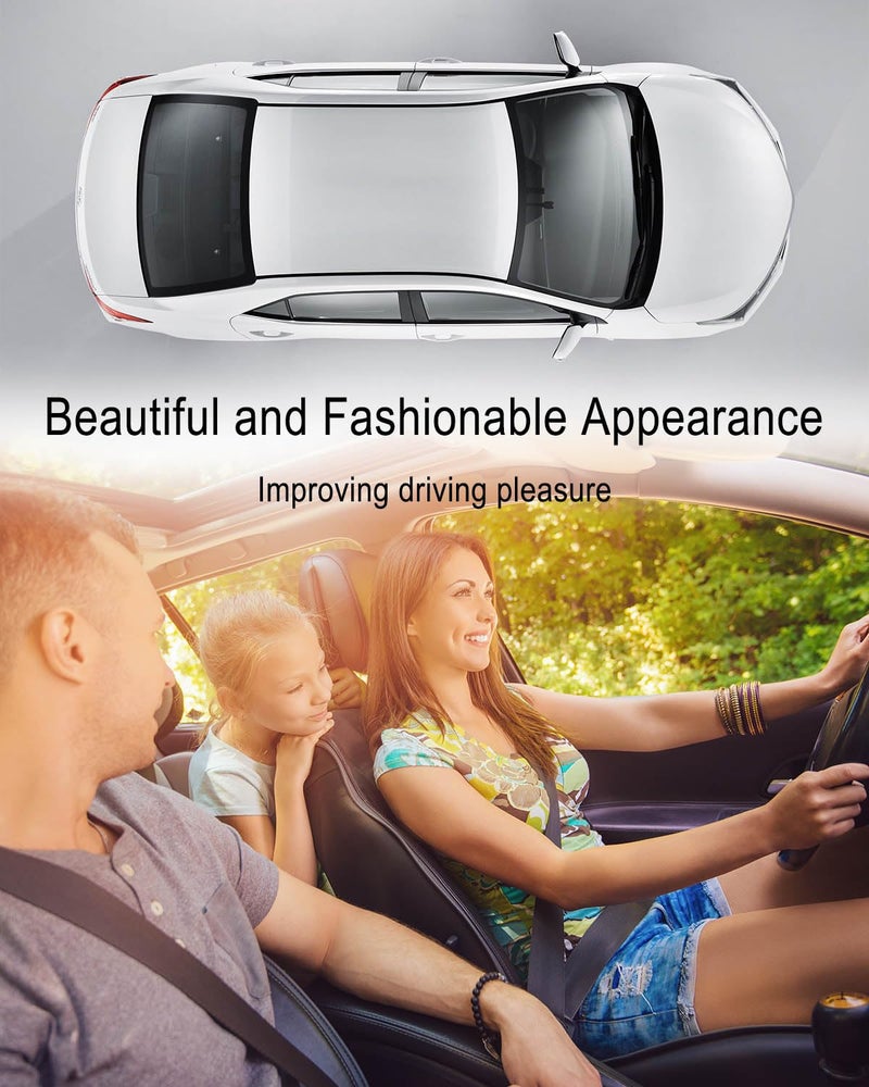 ULZOZN Roof Trim Molding Kit Sealing Strip Compatible with Toyota Corolla 2009-2013 Replace 75555-02110 75556-02120, Left and Right - Image 5