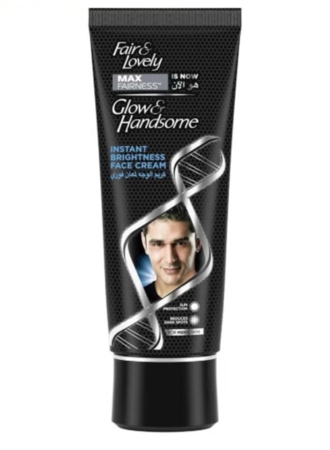 Glow & Handsome Instant Brightness Face Cream For Men, 50g - Image 1