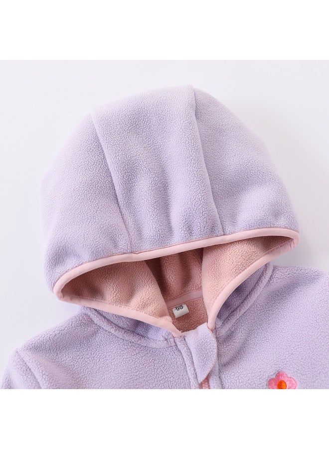 Children's Wear Girls' Baby Autumn And Winter Casual Sports Jacket Toddler Warm Versatile Hoodie Trendy - Image 5
