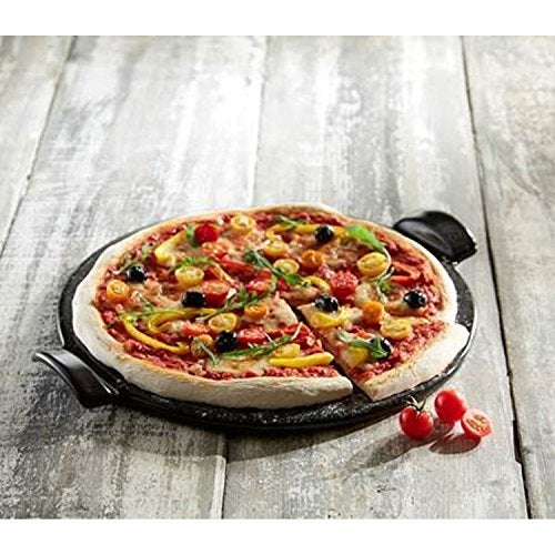 Emile Henry Round Pizza Stone 14.5", Charcoal - Image 2