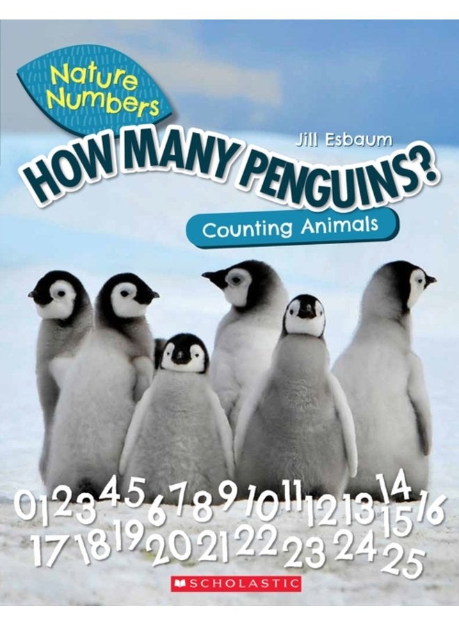 How Many Penguins Counting Animals Nature Numbers Counting Animals 0 100 - Paperback