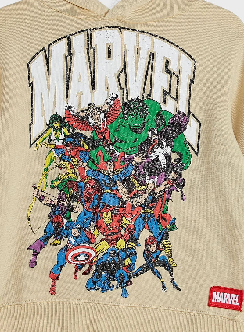 Cotton On Kids Marvel On Tour Milo Hoodie