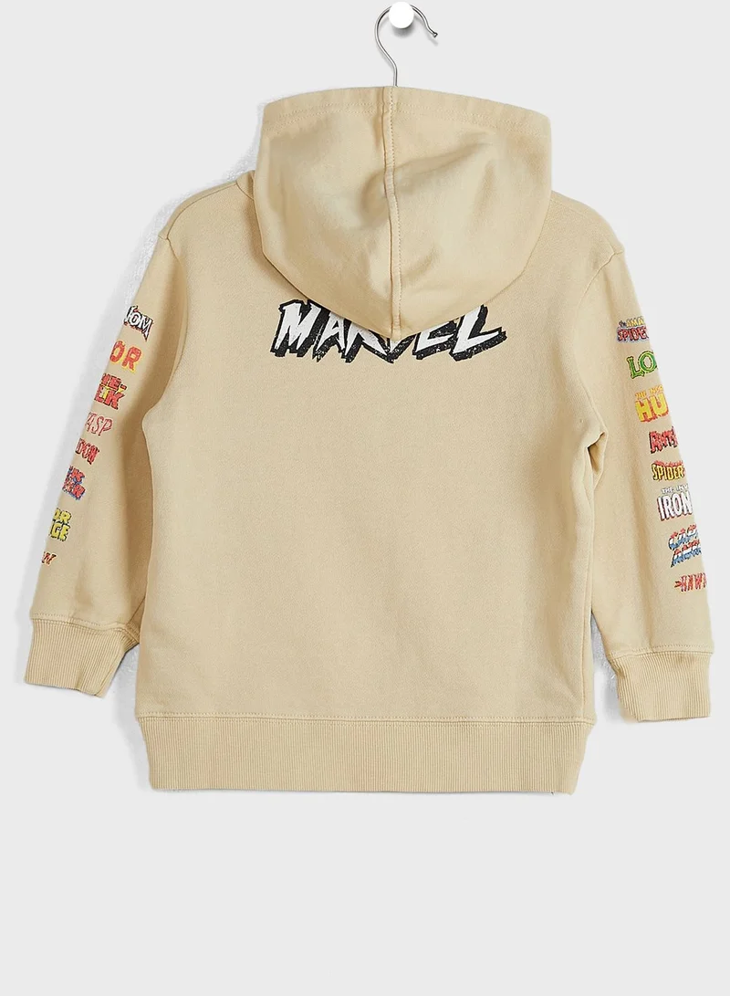 Cotton On Kids Marvel On Tour Milo Hoodie