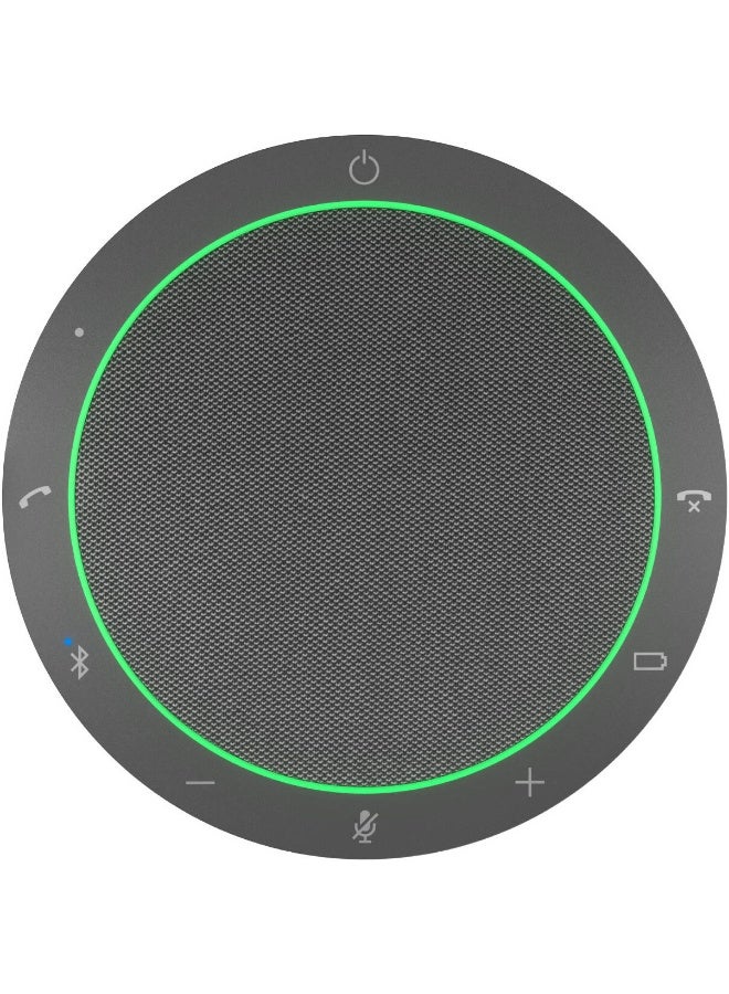 Jabra Speak2 55 UC Portable Bluetooth Speakerphone, 4 Beamforming Noise-Cancelling Microphones, 50mm Full-Range Speaker, Full-Duplex Audio, Wideband Audio, USB-C & USB-A, Bluetooth 5.1, Up to 12 Hours Battery, IP64, Zoom & Google Meet Certified, Dark Grey | 2755-209 - Image 2