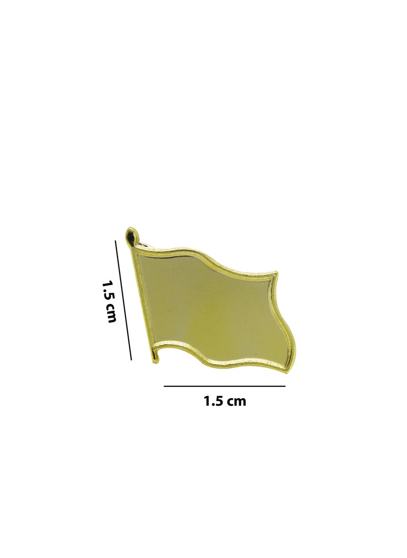 PRINTSHOP4ME - Egypt National Flag Lapel Pins and Brooch Badge to show your patriotism for Egypt (Flag Badge) - Image 1