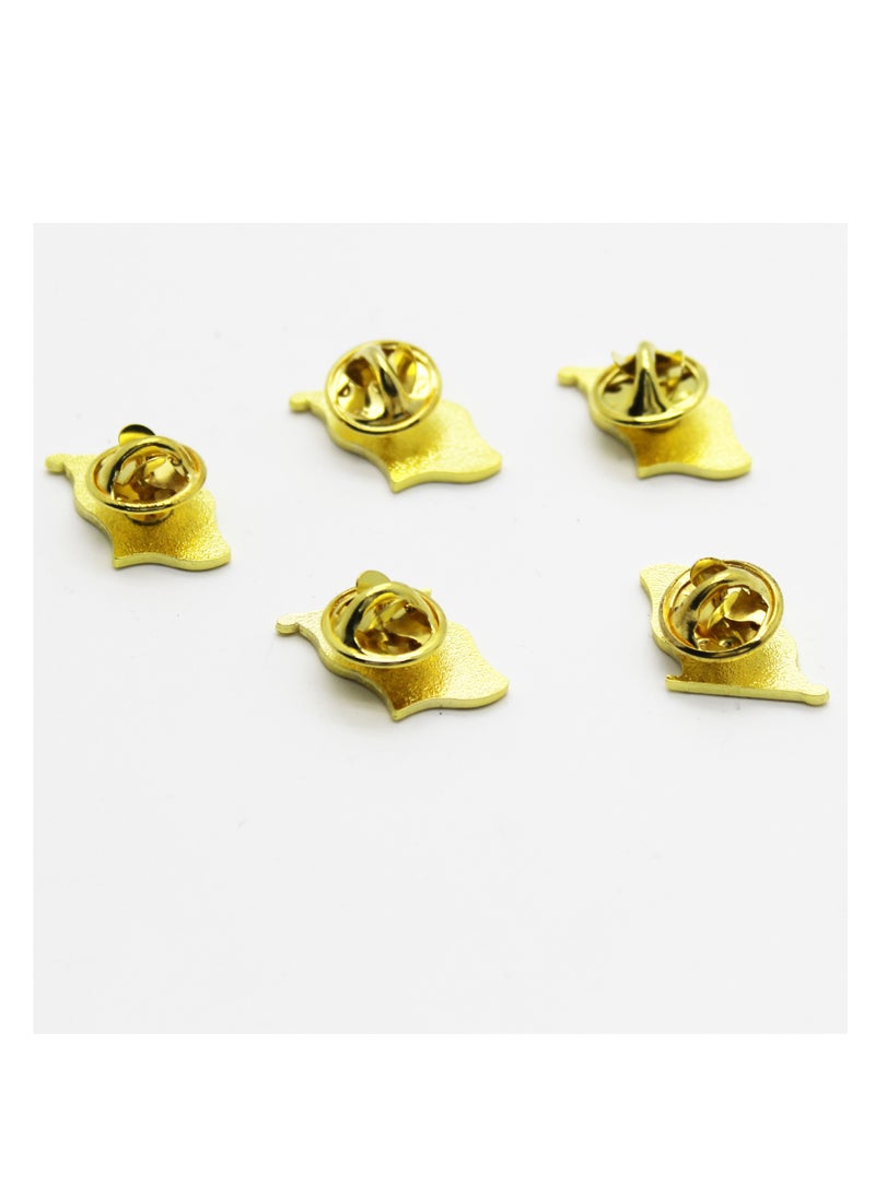 PRINTSHOP4ME - Egypt National Flag Lapel Pins and Brooch Badge to show your patriotism for Egypt (Flag Badge) - Image 1