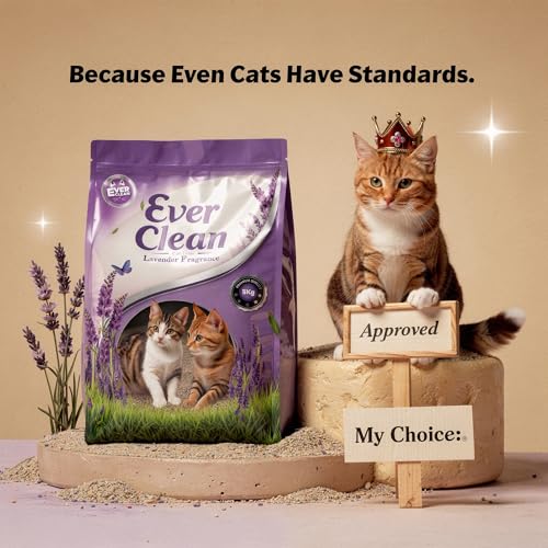 Ever Clean Lavender Aroma Cat Litter – 5 KG Pack | Super Fast Clumping, Fresh Floral Scent, 99% Dust-Free, Long-Lasting Odor Control - Image 5