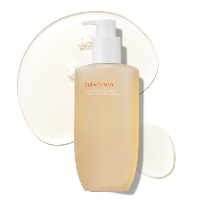 Sulwhasoo Gentle Cleansing Foam Jumbo  Korean Face Wash for All Skin Types Moisturizes  Rejuvenates Removes Dirt  Impurities Softens Skin Hydrating Cleanser  1352 fl oz