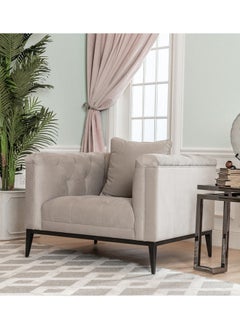 2XL Home Cudham One-Seater Sofa In 75x103x93 cm -Beige  - Image 1