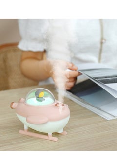 Cute airplane pattern humidifier and night light for kids room, usb night light