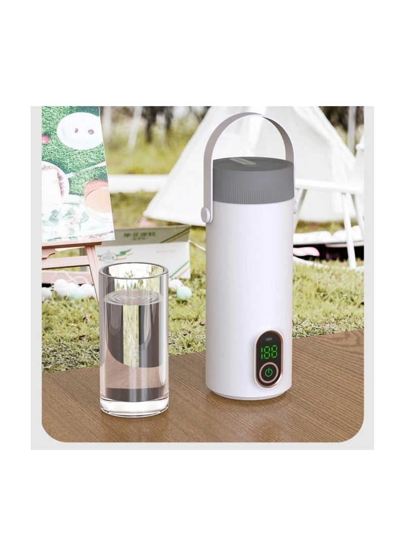 PORTABLE - Portable Electric Kettle Rechargeable Travel Car 400ml - Image 1
