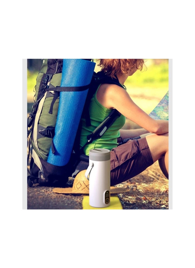 PORTABLE - Portable Electric Kettle Rechargeable Travel Car 400ml - Image 1