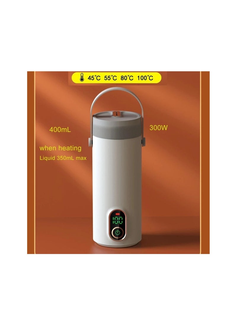 PORTABLE - Portable Electric Kettle Rechargeable Travel Car 400ml - Image 1