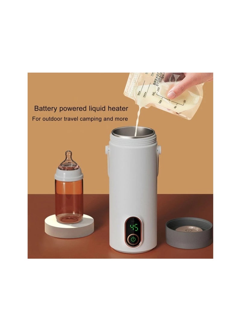PORTABLE - Portable Electric Kettle Rechargeable Travel Car 400ml - Image 1