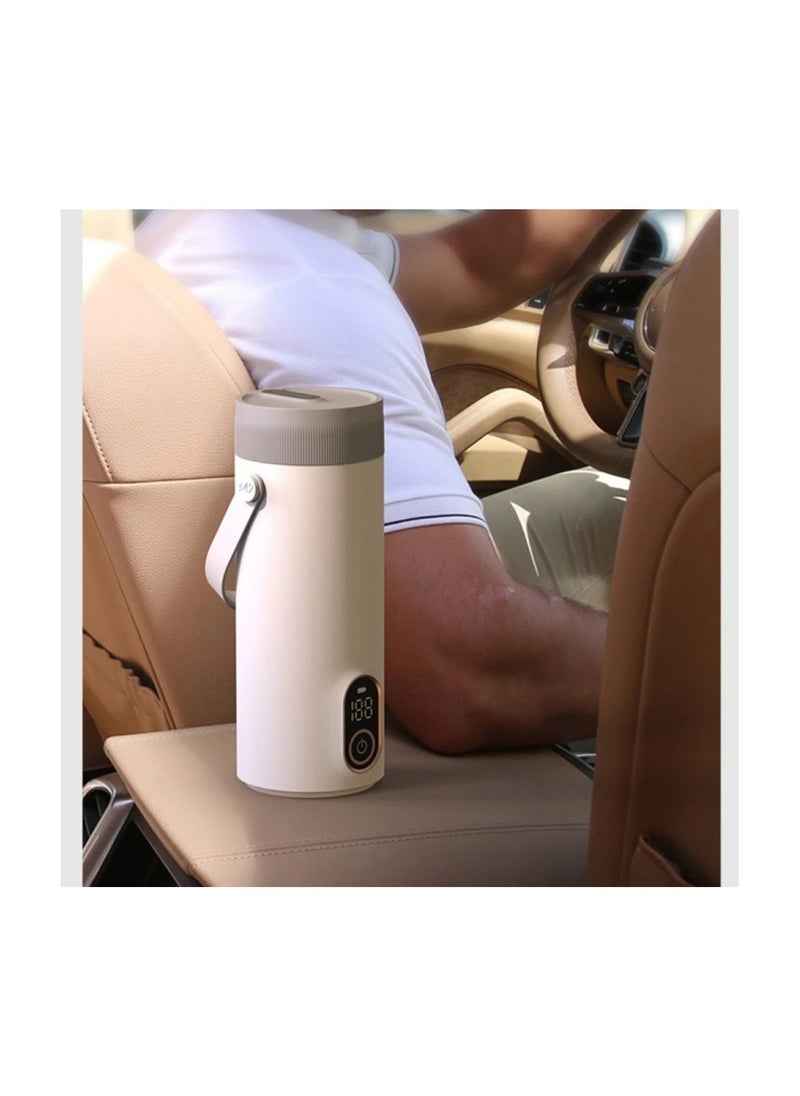 PORTABLE - Portable Electric Kettle Rechargeable Travel Car 400ml - Image 1