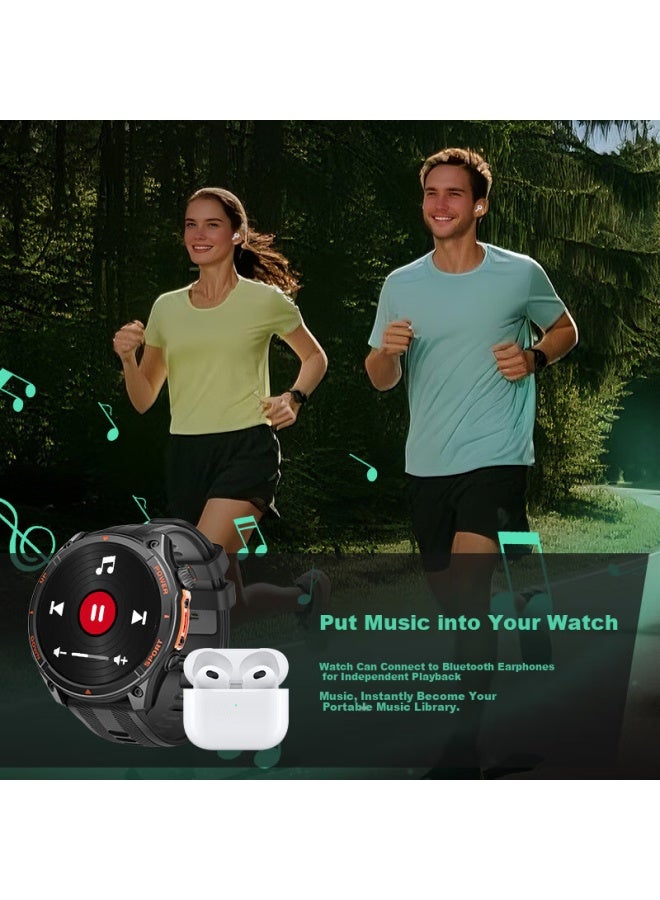 Kpep Professional Sports Watch With Offline Payment, Gps Six-star Dual-frequency, Sports Track, Waterproof, Heart Rate And Blood Oxygen Monitoring, Sleep Tracking, Bluetooth Calling Smarch - Image 3